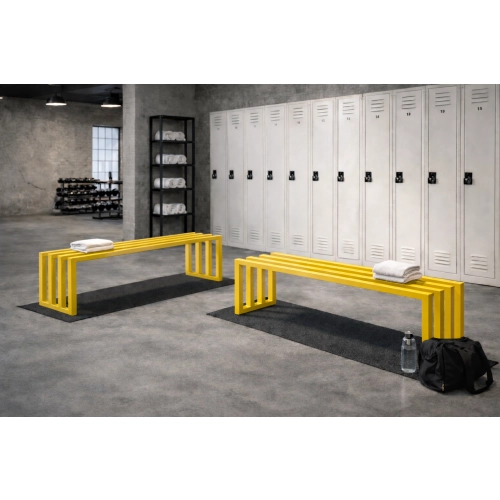 Ławka Metalowa Loft LM-103 Kolor Żółty Rozmiary od 50 cm do 200 cm